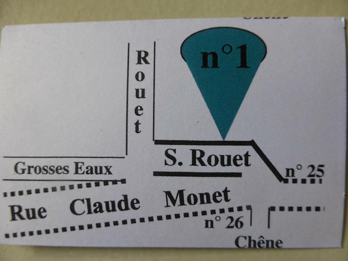 Les Buissonnets Bed and Breakfast Giverny Exteriör bild